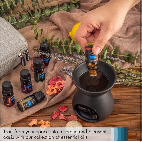 Brand New 100% Pure Essential Oil Set 12 Pack w/ Hard Shell Zip Carrying Case - Picture 16 of 16